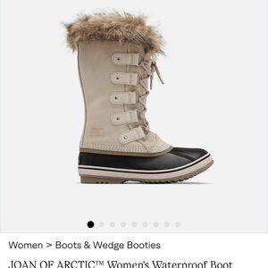 ❄️ SOREL JOAN OF ARCTIC Boots size 8.5 Fawn Color